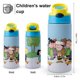 thumbnail image 2 of Las Estrellas de Charlie Brown Botella de Agua con Tapa Pop Top de Un Toque, Acero Inoxidable, a Prueba de Fugas, para Deportes, Botella Infantil azul 12 oz, 2 of 6