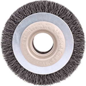 Grata Circular Acero Ondulado - 4'' - Calibre De 0,35 Mm - Buje 1'' - Hela