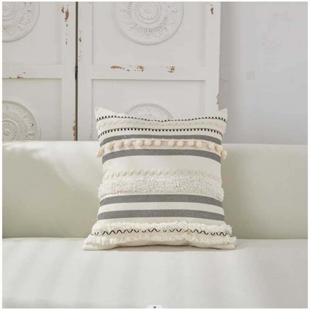 Genérico - Pack De Fundas De Cojin Decorativa Diseño Boho 45x45 Cm-24