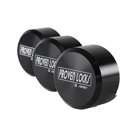 Set Puck-Lock Proven Industries modelo 400XL, paquete de 3 (negro)