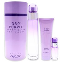 Set De Regalo Perry Ellis 360 Purple Edp 100Ml Mujer