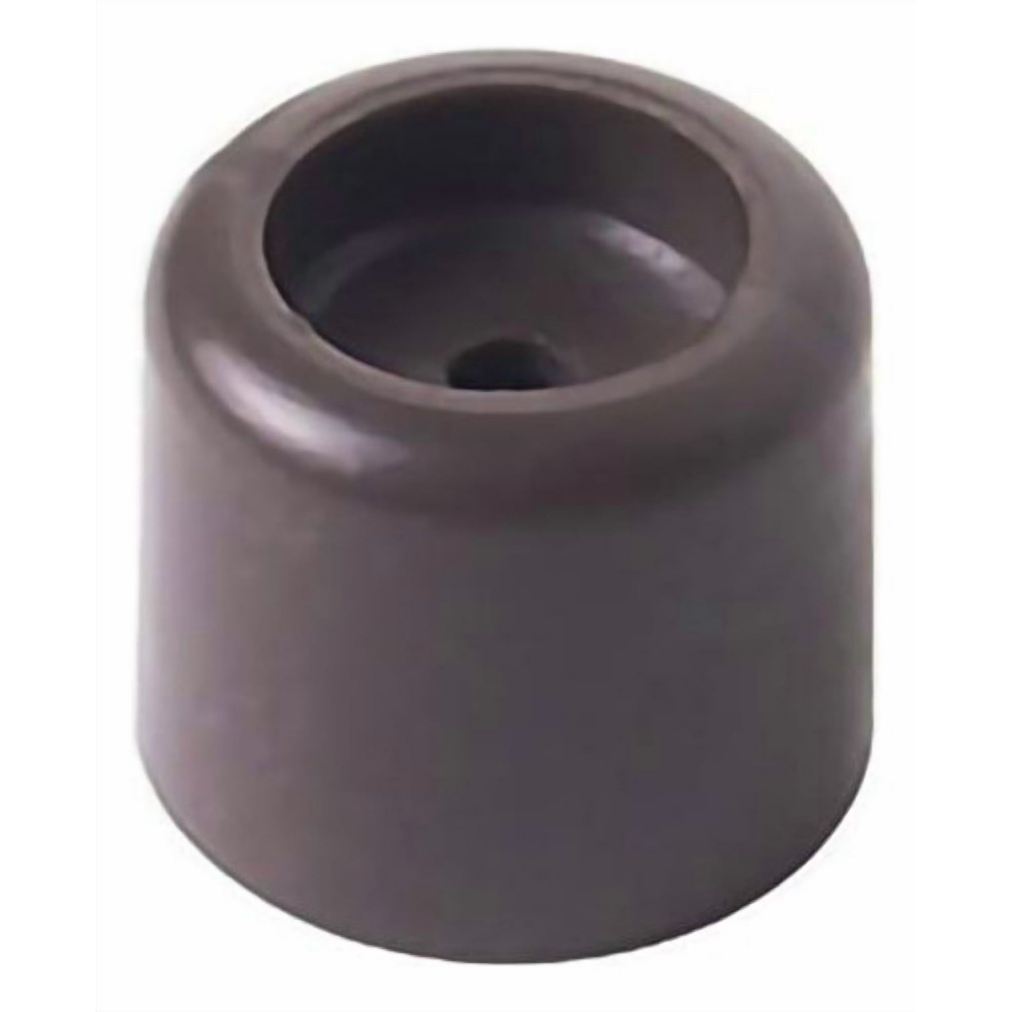 Tope De Puerta Pvc Redondo 40mm Café 20 Unidades Dvp