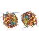 thumbnail image 4 of 100 piezas de bowknot de sellado de alambre panadería embalaje decoración de la torta lazos de torsión, 4 of 6