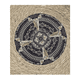 thumbnail image 3 of Alfombra Redonda Yute 120cm con Bordes, 3 of 3