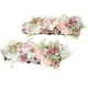 thumbnail image 2 of 2 uds., de mesa Floral Artificial, centro de mesa, guirnalda, guirnalda colgante, arco de boda, flores para jardín, decoración del banquete de Rosado, 2 of 5