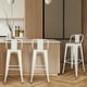 thumbnail image 2 of Pack 4 Pisos de Bar Tolix con Asiento de Madera, 2 of 7