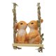 thumbnail image 3 of Swing Animal Garden Statue Regalo Divertido Figura Linda Para La Estatua De Conejo De La Terraza Del Patio Al Aire Libre, 3 of 5