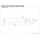 thumbnail image 2 of Toallero Kingston Brass Milano doble de 60 cm cromo pulido, 2 of 2