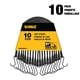 thumbnail image 2 of Correas de lona de goma DEWALT DXBC3001041 negras 41, paquete de 10, 2 of 9
