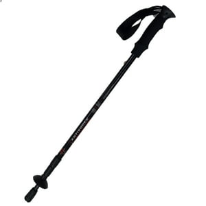 High Peak - Baston De Trekking Recto Extendible 3T 295Gr 135Cm Negro