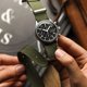 thumbnail image 5 of Correa de reloj WatchGecko Ridge de nylon 20 mm verde, 5 of 9