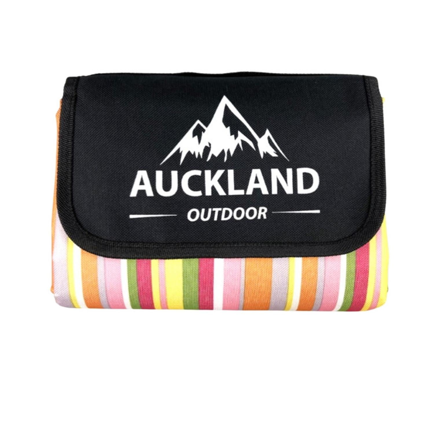 Auckland Outdoor - Manta Picnic Impermeable Linea Rosa 150x180cm Camping Playa Rosa L