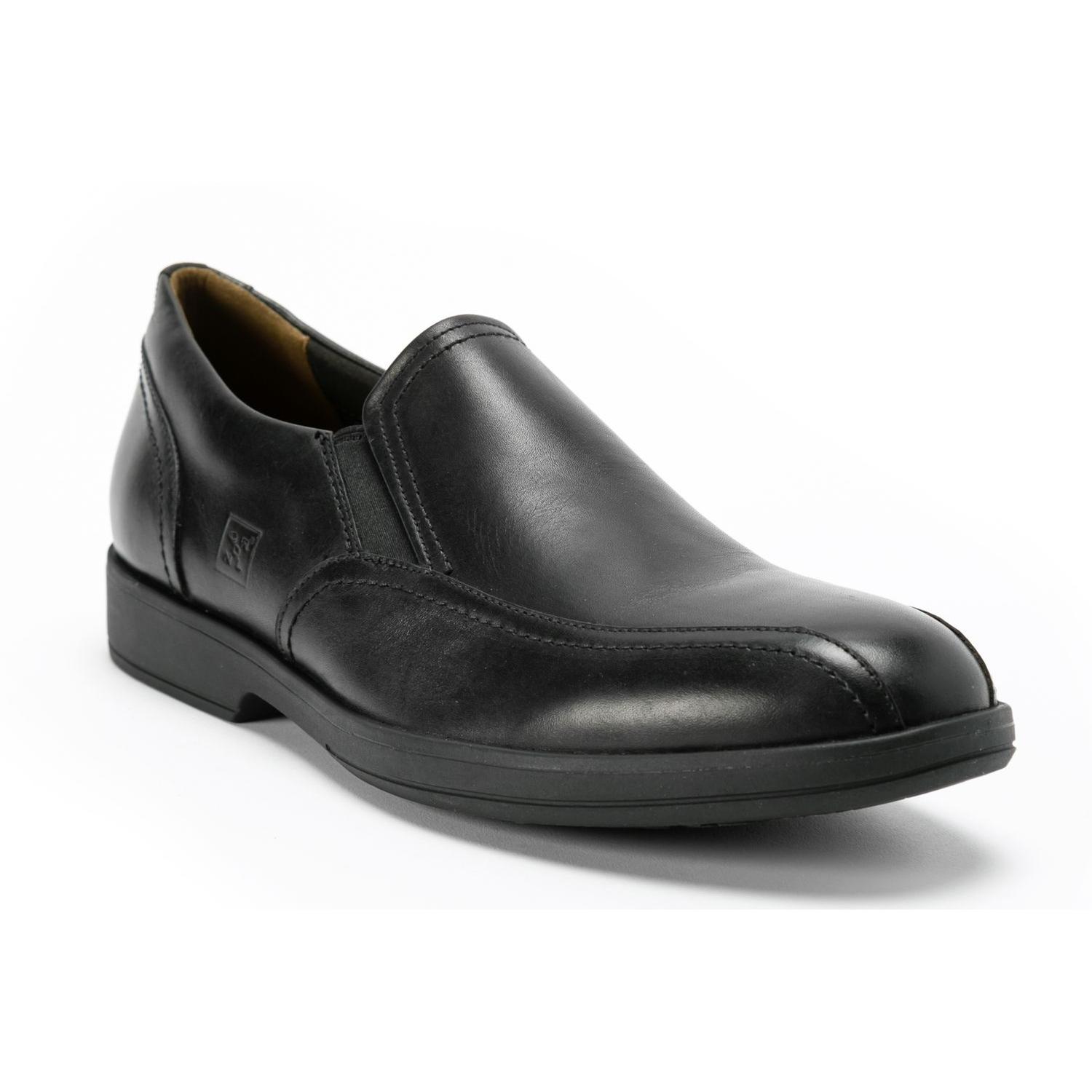 Cardinale - Zapatos Hombre Cuero Slip-On 24 Flex Blisser-3-06 Negro 40