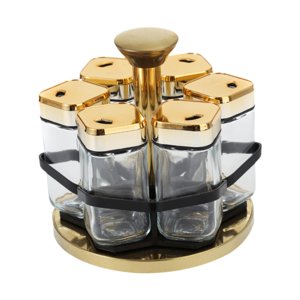 Bothyi - Juego De Estantes Para Especias, Azucarero, Organizador De Estantes Para Especias Para Condimentos De Restaurante En Casa