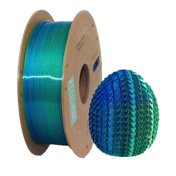 Filamento para impresora 3D CHING LEUNG Silk Tricolor PLA de 1,75 mm