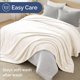 thumbnail image 5 of Manta de Forro Polar Ultra Suave CGK Unlimited Crema, 5 of 7