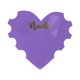 thumbnail image 5 of Accesorio De Fotografía De Manicura Profesional Compacto En Forma De Corazón Para Regalo De Artista Violeta Oscuro, 5 of 5