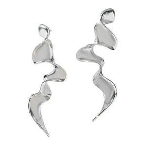 Genérico - Pendientes Colgantes Para Mujer, Joyería De Moda, Pendientes Colgantes De Aleación Únicos, Vestido De Plata