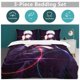 thumbnail image 5 of Jujutsu Kaisen Gojo Bedding Set Duvet Cover Comfortable and Lightweight Cartoon Bedding 3 Piece Bed Set, 5 of 5