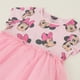 thumbnail image 2 of Vestido Niña Tull Minnie Faces Rosado Disney, 2 of 5
