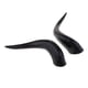 thumbnail image 3 of cuerno de buey artificial accesorio de disfraces de halloween diadema de pelo gótico 30cm, 3 of 5