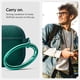 thumbnail image 4 of Funda Spigen Urban Fit Premium para AirPods 4, tela verde medianoche, 4 of 7