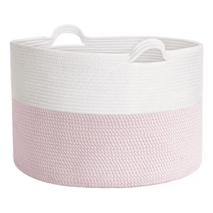 Genérico - Cesta Ropa Juguetes Decoración Con Asa