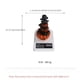 thumbnail image 3 of 1pc, Handmade Resin Halloween Pumpkin Incense Burner - Perfect for Home, Office, Tea House Decor - Creative Gift Idea (Incense Not Included), 3 of 4