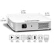 thumbnail image 3 of Proyector de arte LED Artograph Smart HD Flare 500 con funda blanca, 3 of 8
