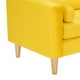 thumbnail image 3 of Sofa Retro 3c Felpa 05 Amarillo, 3 of 6