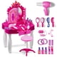 thumbnail image 1 of Set de tocador Play22 Pretend Play para niñas con espejo y taburete, 21 unidades, 1 of 9
