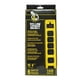 thumbnail image 2 of Chaqueta amarilla 5138n 5138 Strip protector de sobretensión de metal con 6 salidas y cable de 15 pies, FT, 2 of 2