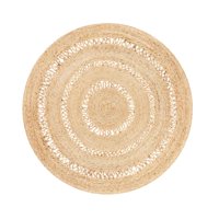Form Design - Alfombra Yute Oasis Diam 120 Crudo