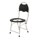 thumbnail image 2 of Asiento De Inodoro Elevado Con Respaldo, Orinal Antideslizante Para Baño, Inodoro Para Adultos, 2 of 5