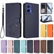 thumbnail image 3 of Funda Billetera con Relieve de Gato para Motorola MOTO G85 5G, Azul, 3 of 6