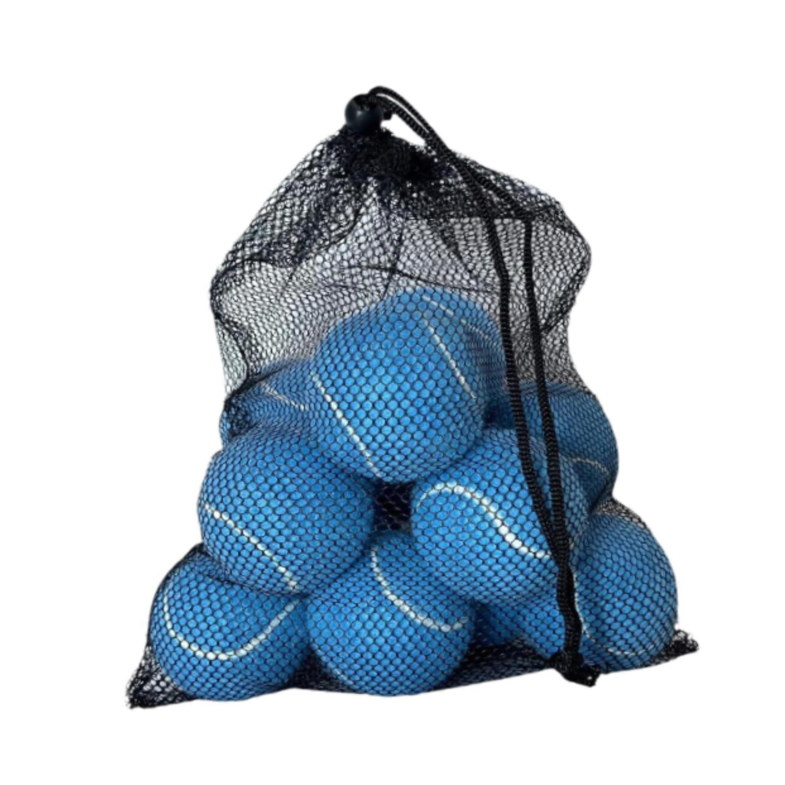 Magideal - 12 Pelotas De Tenis, Pelotas De Juego De 2,52"" De Diámetro, Pelotas De Entrenamiento, Pelotas De Práctica Para Juegos, Deportes De Raqueta, Principian Azul