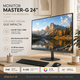 thumbnail image 3 of Monitor de PC 24" Full HD IPS 144Hz 5,5ms MGME2450 Master-G, 3 of 12