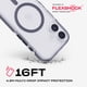 thumbnail image 2 of Funda para teléfono Tech21 Apple iPhone 17 EvoCrystal con MagSafe negra, 2 of 7