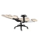 thumbnail image 5 of Silla Gamer Oficina Krone XL PRO Reclinable + Masaje + Apoyapiés blanco, 5 of 7