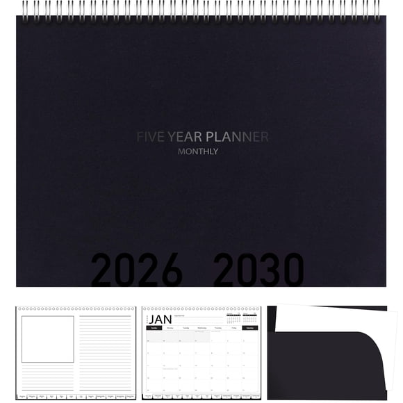 Planificador JoyMsc 21 cm x 28 cm 2026‑2030 Mensual