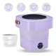 thumbnail image 1 of Lavadora Portatil Pequena Plegable Centrifuga Ropa Bebe, 1 of 9