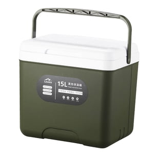 Ioensy - Refrigerador Duradero Para Coche, Preservación Del Calor Del Coche, Cubo De Hielo, Mini Refrigerador Para Picnic