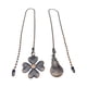thumbnail image 3 of 2 uds., cadena de tracción de extensión de ventilador, cadena de tracción de luz, cadenas de extensión, cadena de tracción de ventilador de Metal para Marrón rojizo, 3 of 5