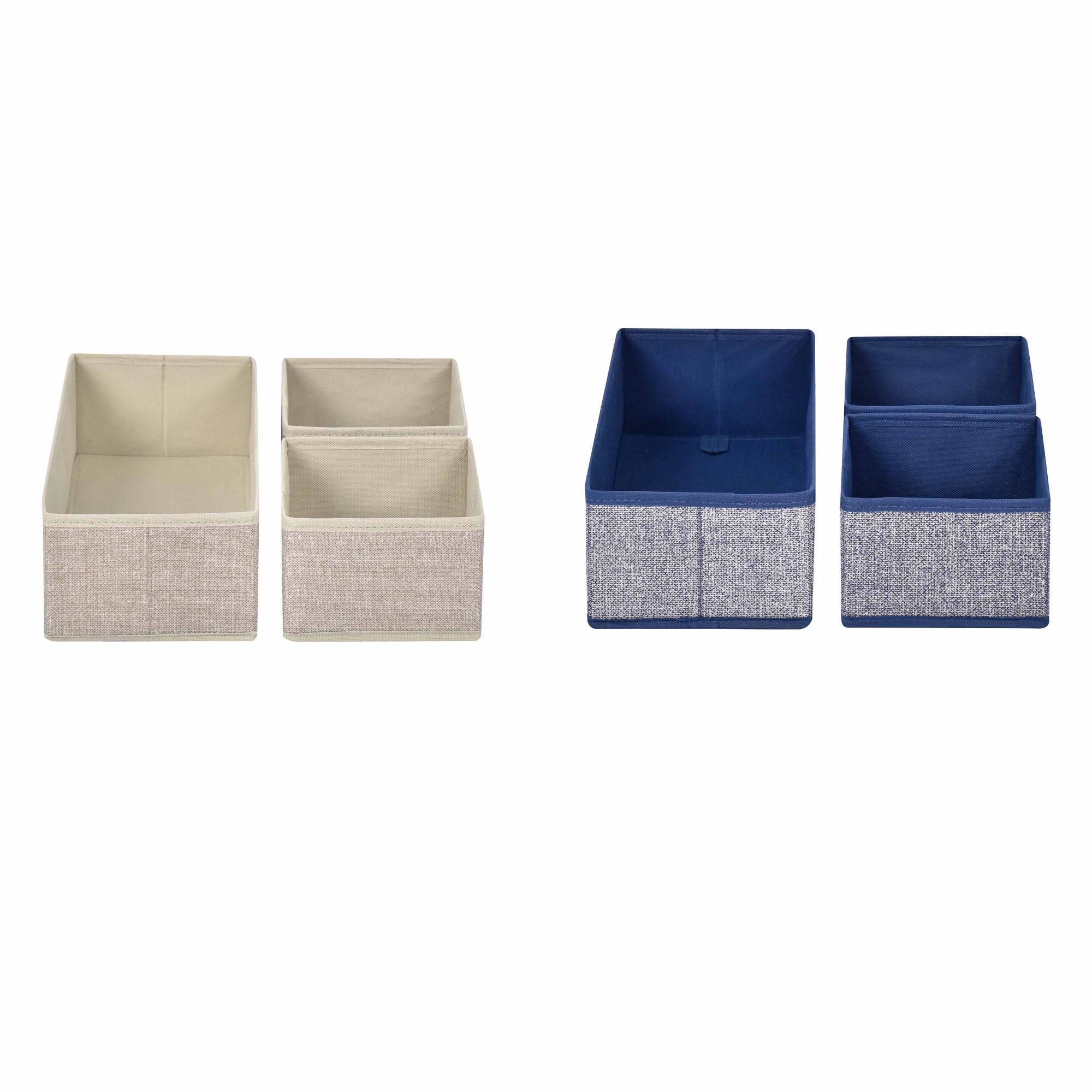 Caja Organizadora 3 Piezas Fs-6392 Cartón Multicolor 1 Un Mainstays