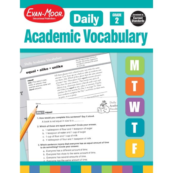 Evan-Moor Vocabulario Académico Diario – Edición para docentes de segundo grado