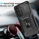 thumbnail image 3 of Funda Armada para Samsung Galaxy A54 5G con Tapa Deslizante y Soporte Magnético Giratorio Negro, 3 of 5