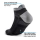 thumbnail image 5 of Calcetines De Compresión No Show Para Hombre Y Mujer (4 Pares), 5 of 7