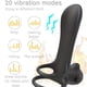 thumbnail image 2 of 1pc Couple Vibrator Cock Penis Ring Remote Cock Ring Penis Ring Vagina Stimulator G Spot Massager Masturbation Sex Toys For Men Women, 2 of 3