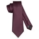 thumbnail image 2 of Juego de corbata JEMYGINS 147 cm color granate con pasador, 2 of 5