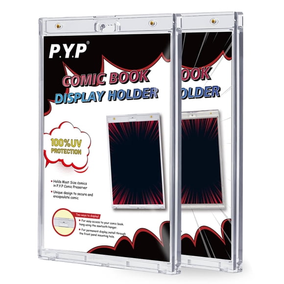 Soporte para cómics P.Y.P PROTECT YOU PLAY – Pack de 2 con protección UV